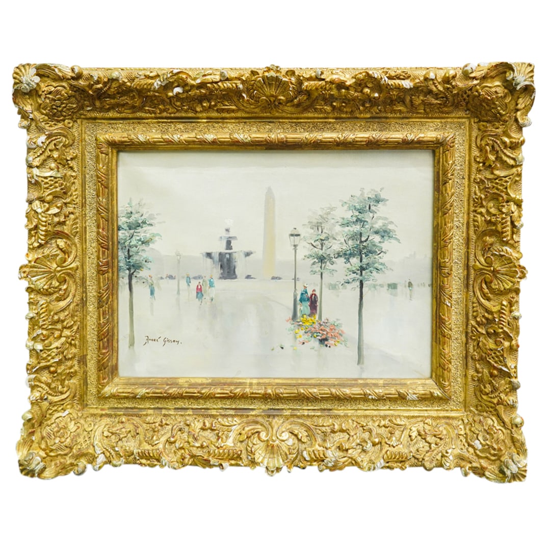 Andre Gisson (American, 1921-2003) Oil On Canvas Painting (1 of 5)