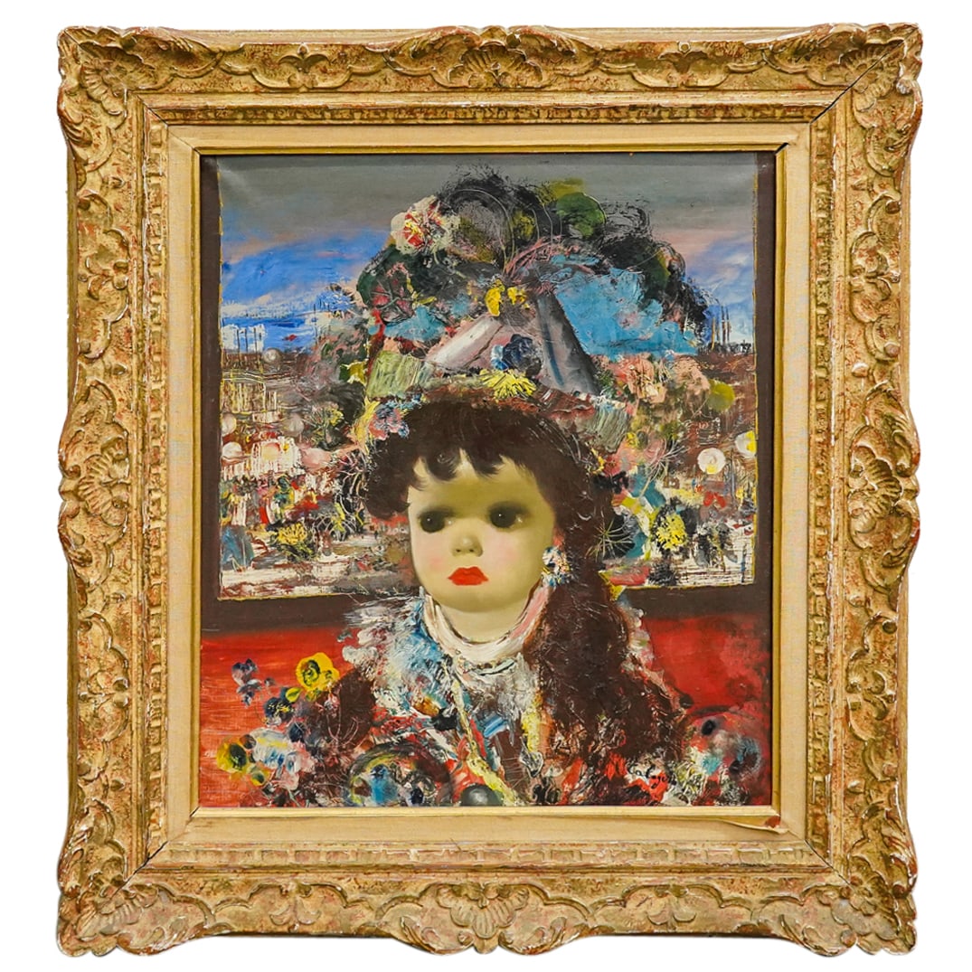 Jean Calogero (Italian, 1922-2001) Oil On Canvas Painting (1 of 5)