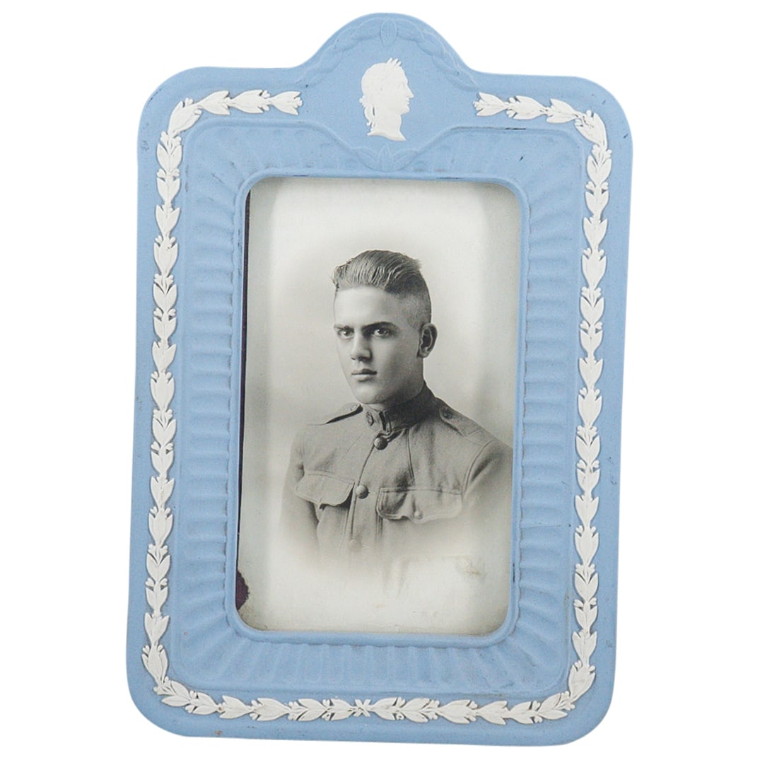 Wedgwood Blue Jasperware Porcelain Photo Frame (1 of 5)