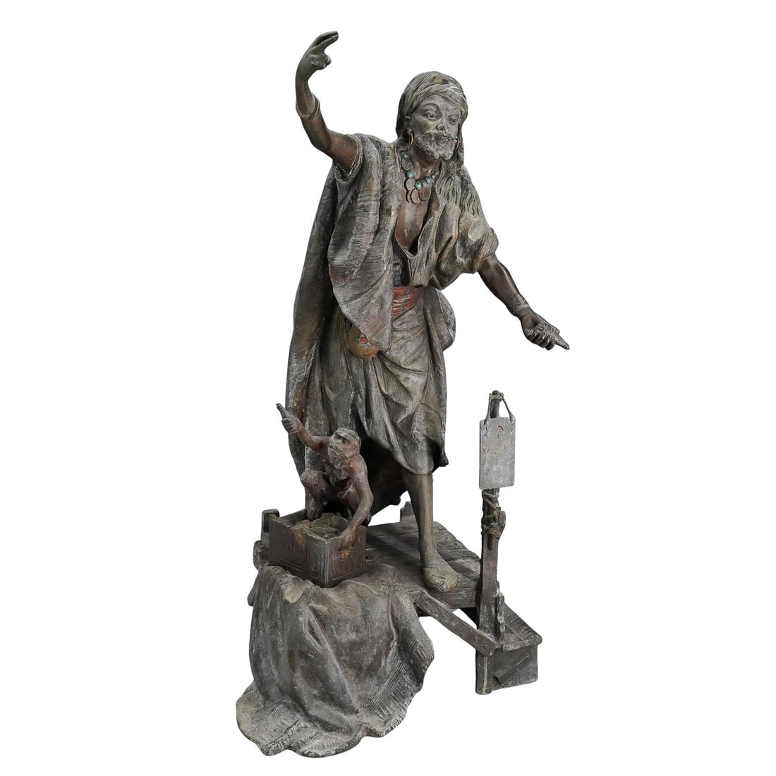 Austrian Louis Hottot Orientalist Vienna Bronze Statue (1 of 8)