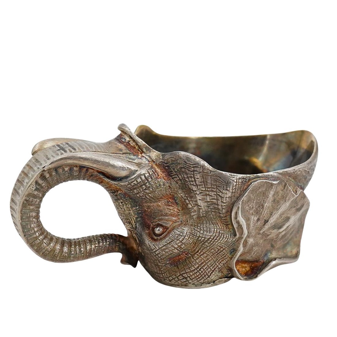 Russian Silver Elephant Kovsh (1 of 5)