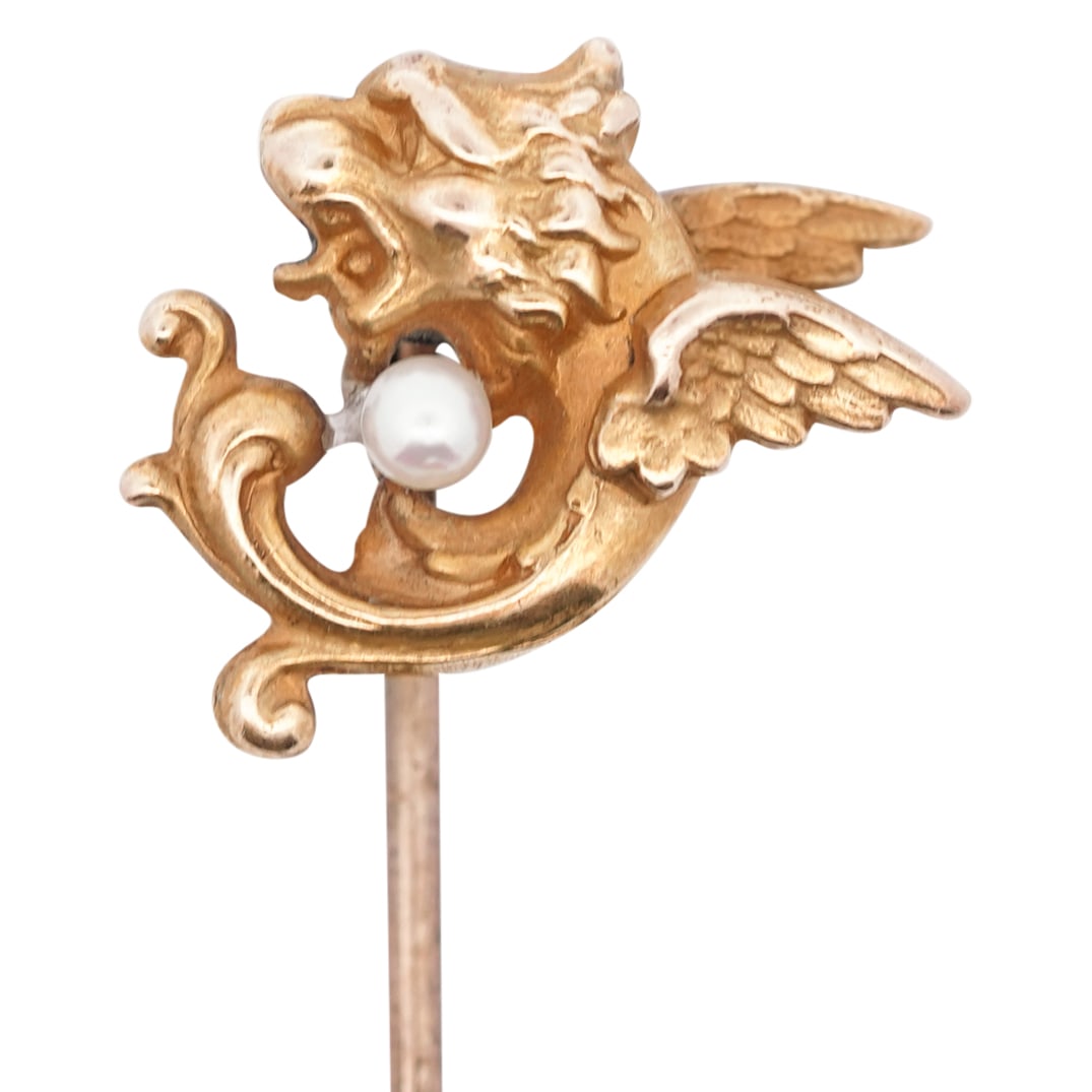 Antique 14K Gold Stick Pin (1 of 6)