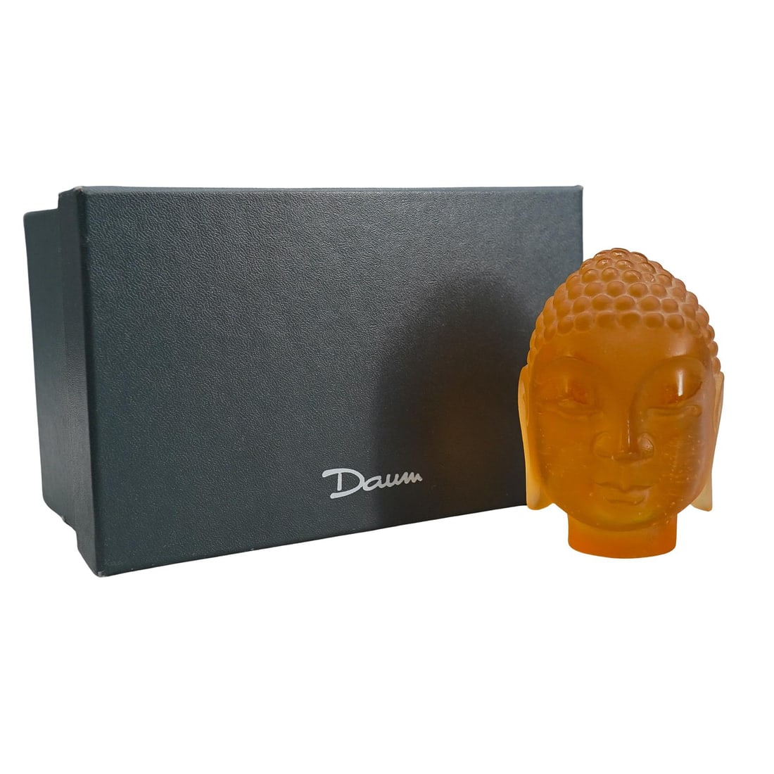 Daum Pate-De-Verre 'Petit Buddha' Figurine (1 of 7)