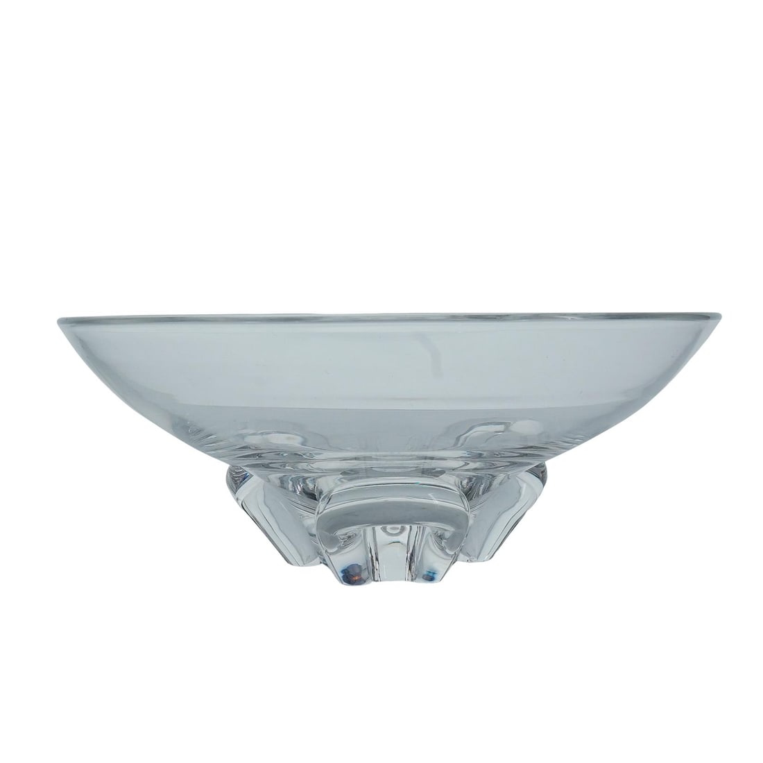 Steuben Clear Glass Footed Bowl (1 of 6)