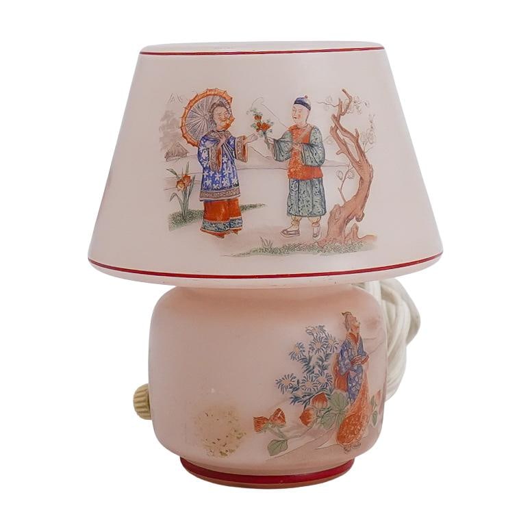 Bellova Art Glass Chinoiserie Gnome Lamp (1 of 8)