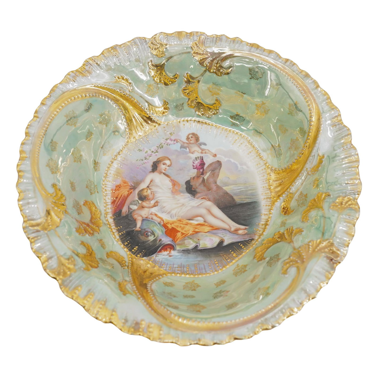 Antique RS Prussia F. Boucher Porcelain Bowl (1 of 6)