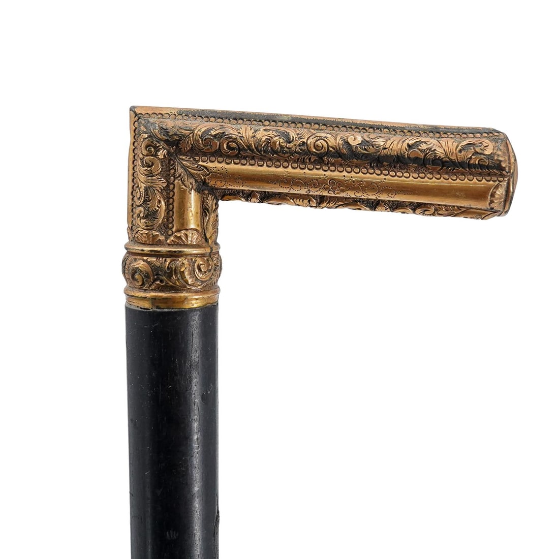 Antique Gold Filled Cane Walking Stick (1 of 5)