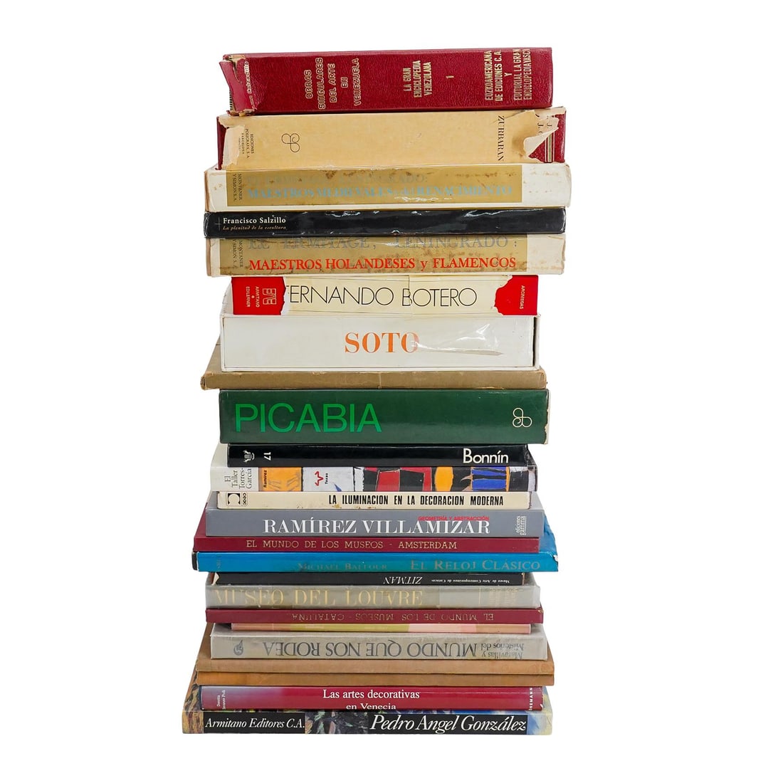 (24 Pc) Assorted Spanish Art Books Grouping (1 of 11)