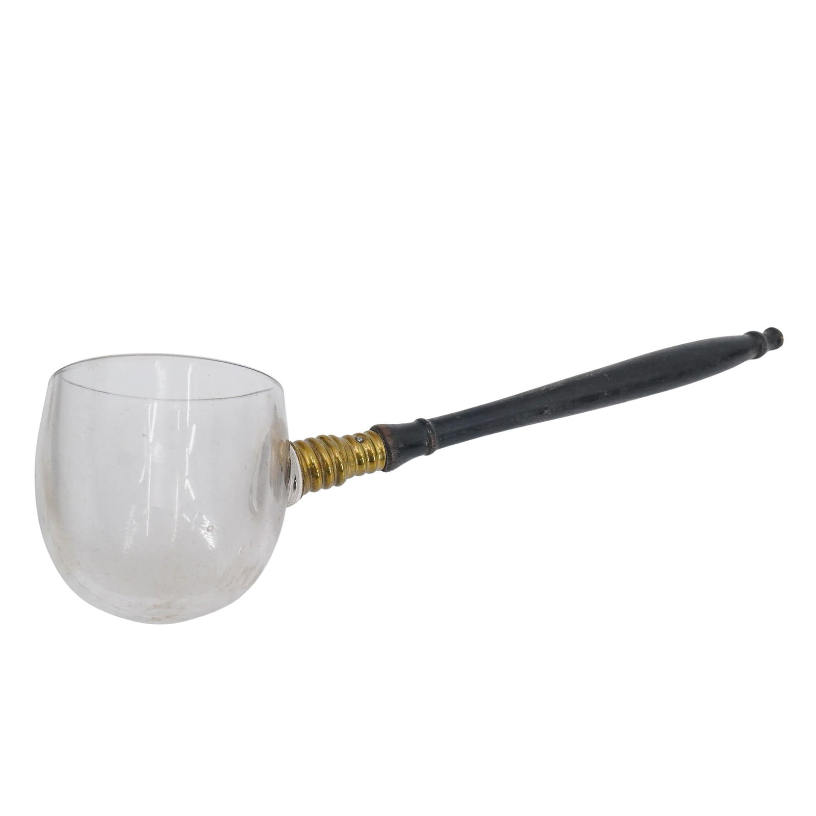 Antique Glass Ladle with Wood Handle (1 of 6)