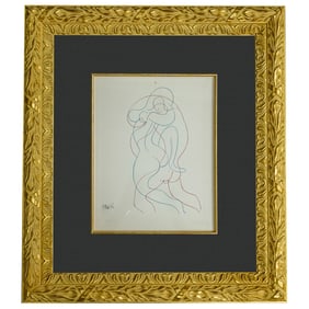 Pablo Picasso (Spain, 1881-1973) Erotic Lithograph