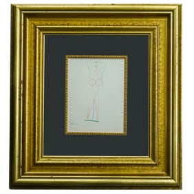 Pablo Picasso (Spain, 1881-1973) Abstract Erotic Lithograph