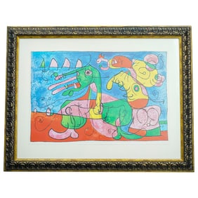 Joan Miro (Spanish 1893-1983) Lithograph, Ubu Roi