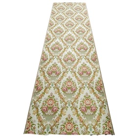 Lelievre Flower Basket Patterned Silk Fabric