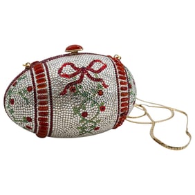 Judith Leiber Crystal Faberge Egg Evening Bag