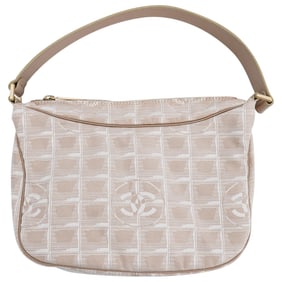 Chanel Beige Nylon Mini Bag