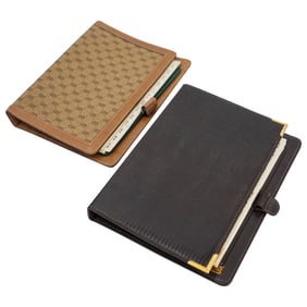 (2 Pc) Vintage Italian Gucci Address/Phone Books