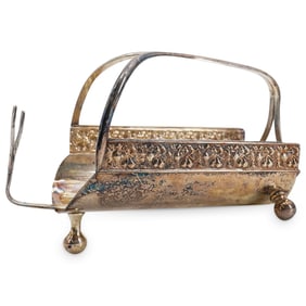 De Uberti Silver Plated Wine Bottle Holder