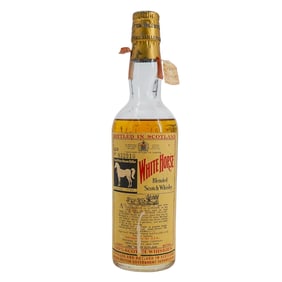 "White Horse" Blended Scotch Whisky Bottle