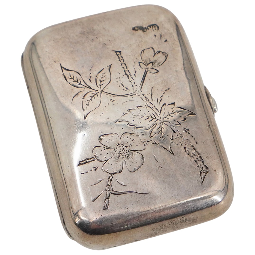 Antique Russian Silver Cigarette Case (1 of 4)