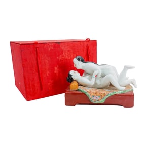 Chinese Porcelain Erotic Figures