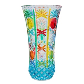 CC Zecchin Venezia Glass Vase