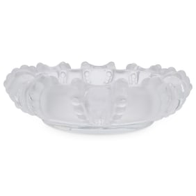 Lalique "Cannes" Crystal Cigar Ashtray