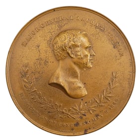Major General Zachary Taylor Gilt Bronze Medal