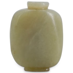 Chinese Carved Jade Snuff Bottle