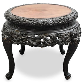 Antique Chinese Carved Wood Table