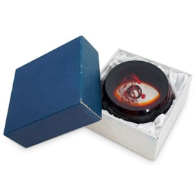 (3 Pc) Pavel Havelka For Princ Limited Edition Art Glass Magnum Paperweights