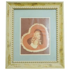 Signed Bernard Of Hollywood Marilyn Monroe Photograph