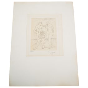 Pablo Picasso (Spanish, 1881-1973) Lithograph On Paper