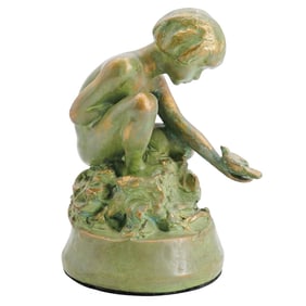 Bashka Paeff (American, 1894-1979) Plaster Boy Sculpture