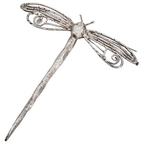 Chloe Silver Plated Dragonfly Brooch