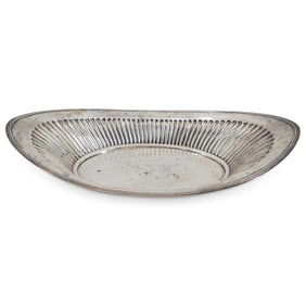 Antique American Sterling Silver Oval Bowl
