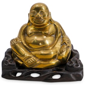 Chinese Brass Buddha Figure