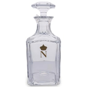 Baccarat "Napoleon" Crystal Whiskey Decanter