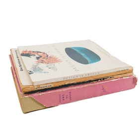 (4 Pc) Mid Century Art & Interior Design Books