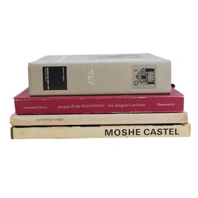 (4 Pc) Assorted Art Books Grouping