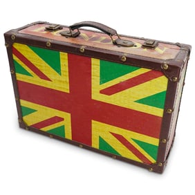 Vintage Union Jack Briefcase