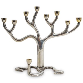 Sandra Kravitz Rosenthal Modernist Menorah