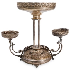 Silver Plated Epergne