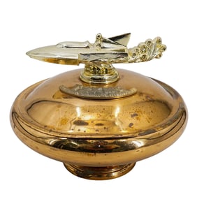 Texmo Hydroplane Speed Boat Covered Metal Bowl