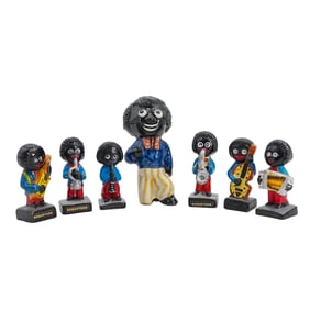 (7 Pc) Robertson's Jam Golliwogs Band