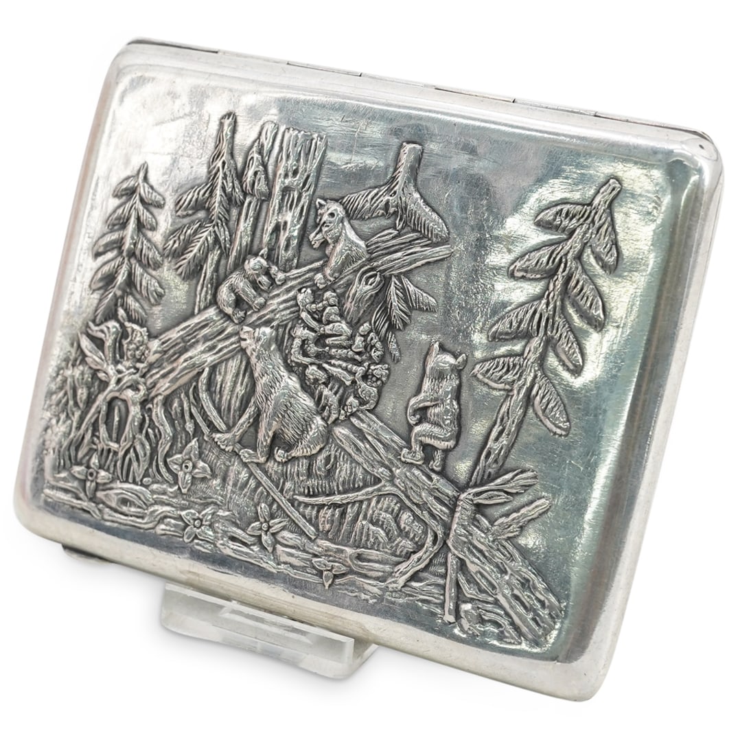 Russian Silver Cigarette Case (1 of 7)