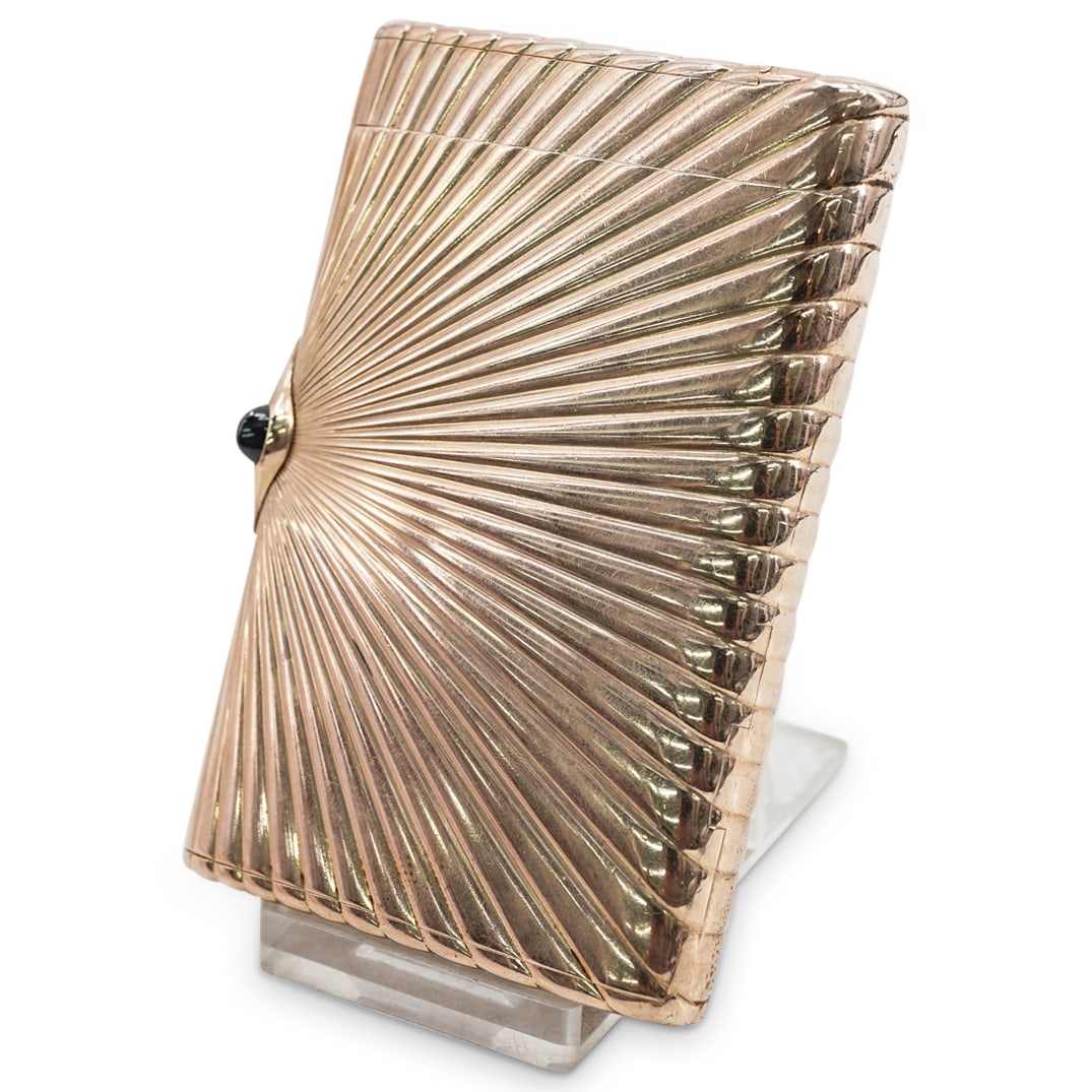 Russian Gold Cigarette Case (Faberge) August Hollming (1880-1913) (1 of 9)