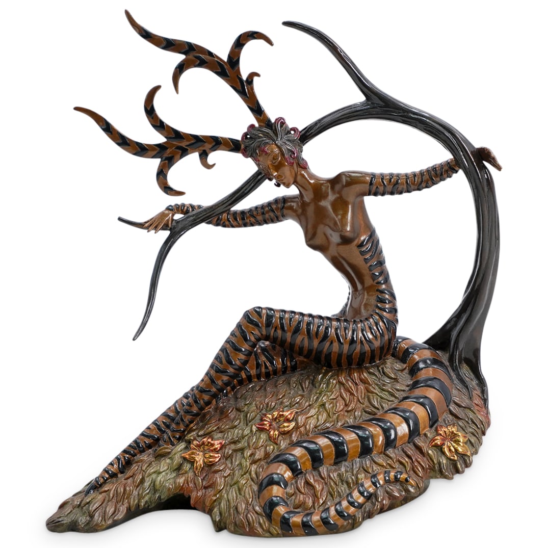 Erte (Romain de Tirtoff (1892-1990) The Hunting Bronze Sculpture (1 of 7)