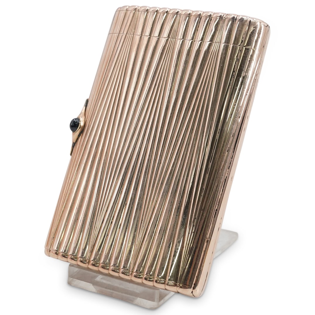 Faberge Gold Cigarette Case (August Hollming) (1 of 7)