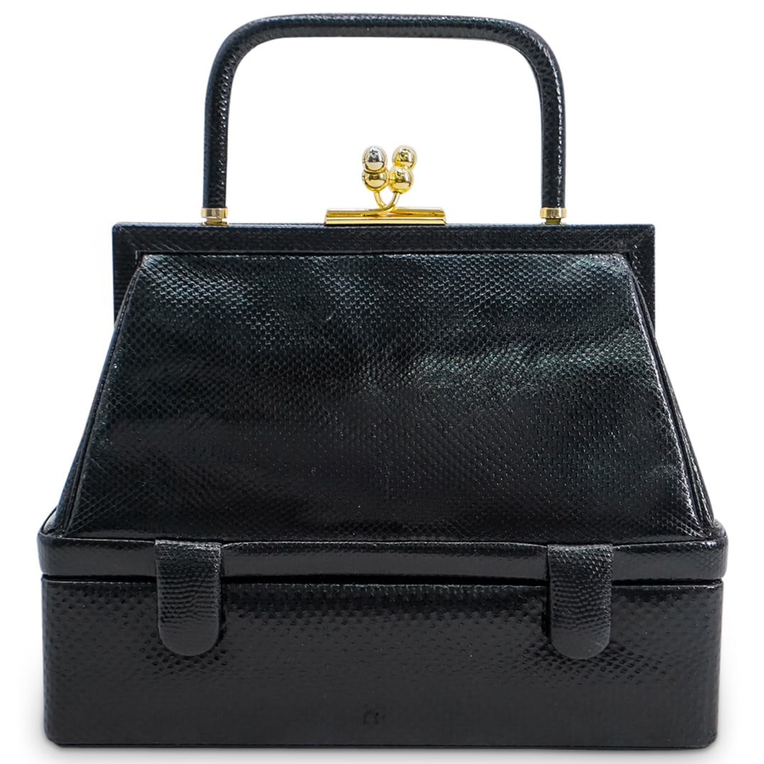 Judith Leiber Embossed Leather Handbag (1 of 7)