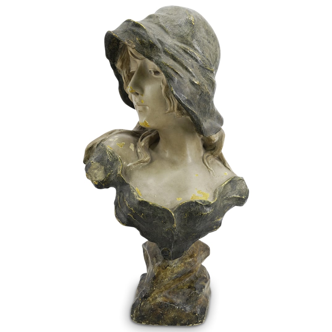 After Georges Morin (German, 1874-1950) Terracotta Bust (1 of 11)